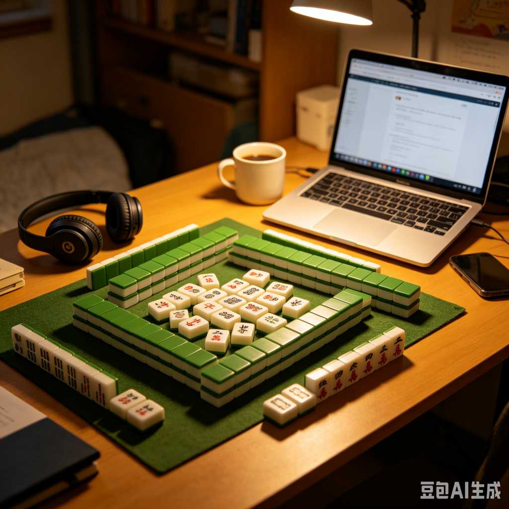 bright print mahjong tiles