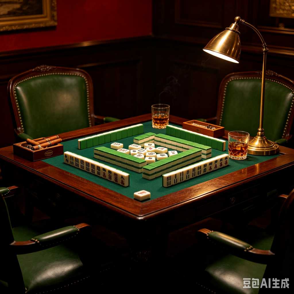 logo printed mahjong gift box